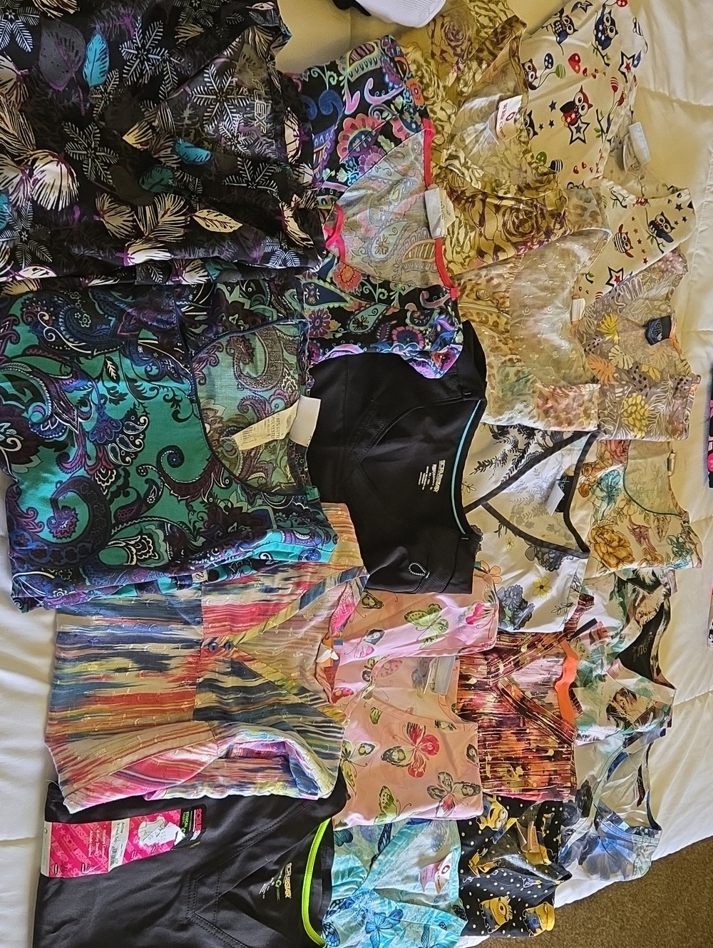 Womens Scrub Tops